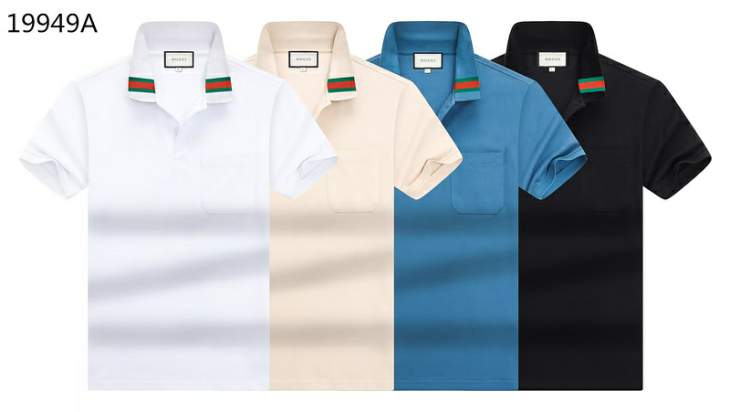 Picture of Gucci Polo Shirts Short _SKUGucciM-3XL25wx0727668